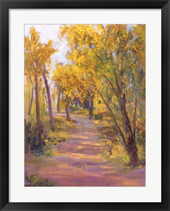 Framed Cottonwoods Calling Print