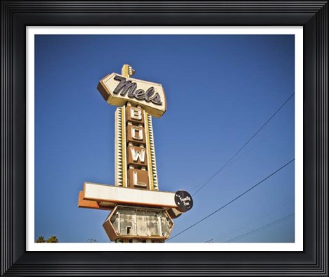 Framed Vintage Bowl II Print
