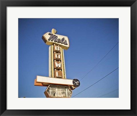 Framed Vintage Bowl II Print