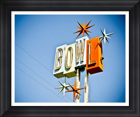 Framed Vintage Bowl III Print