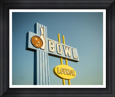 Framed Vintage Bowl IV Print