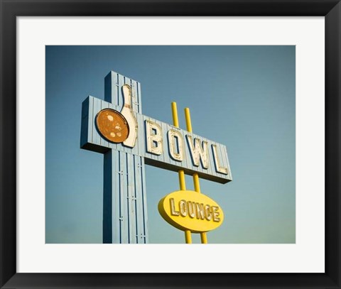 Framed Vintage Bowl IV Print