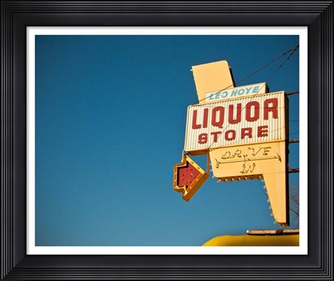 Framed Vintage Retail IV Print