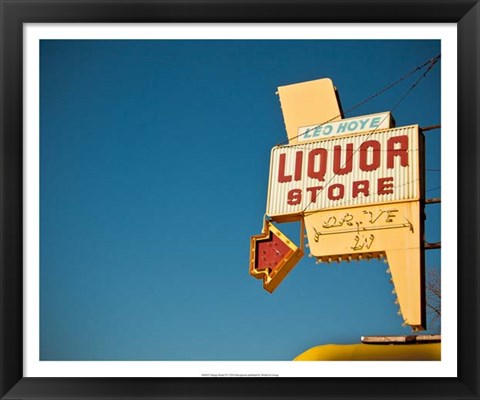 Framed Vintage Retail IV Print