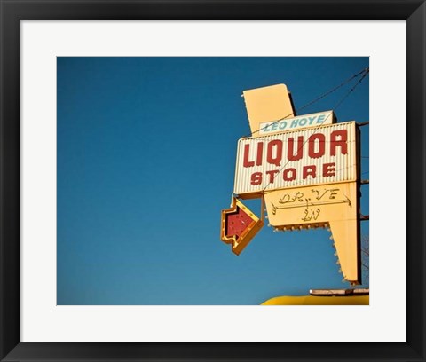 Framed Vintage Retail IV Print