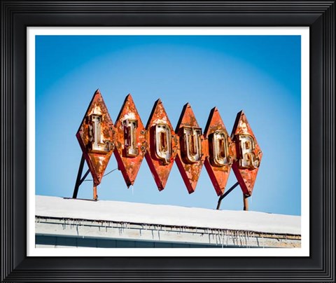 Framed Vintage Retail V Print