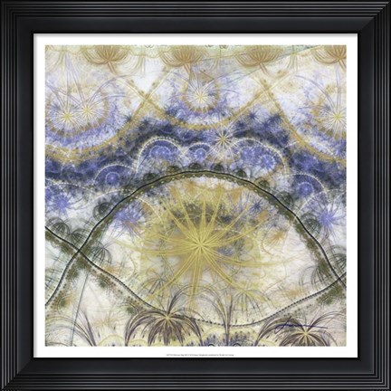 Framed Bedouin Map III Print