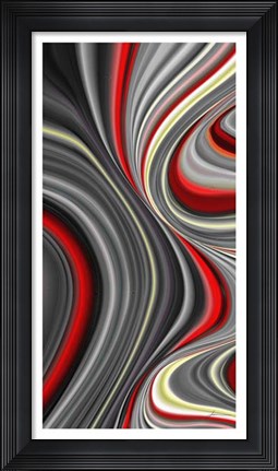 Framed Smoke Screen II Print