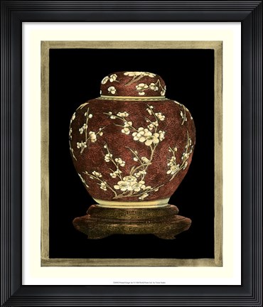 Framed Ginger Jar I Print