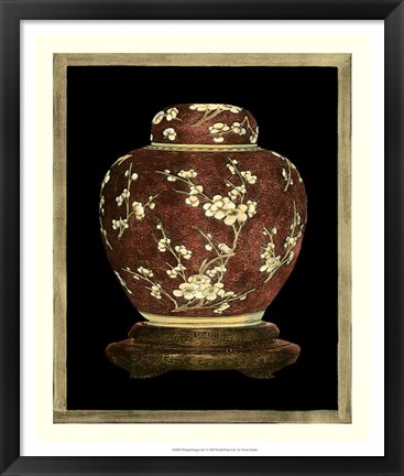 Framed Ginger Jar I Print