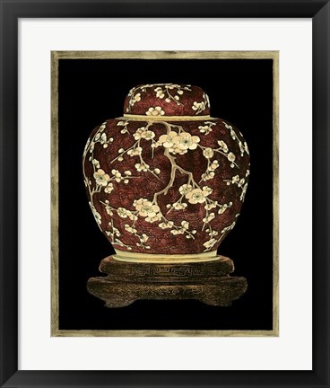 Framed Ginger Jar II Print