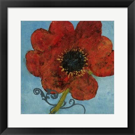 Framed Summer Bloom II Print