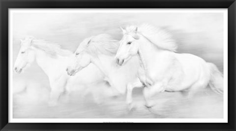 Framed All the White Horses Print