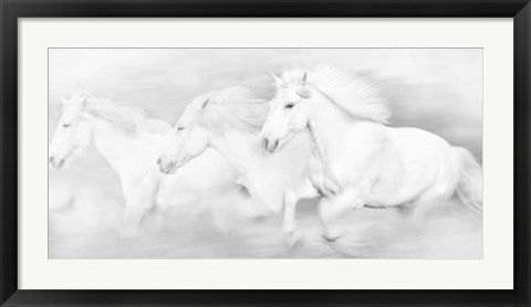 Framed All the White Horses Print