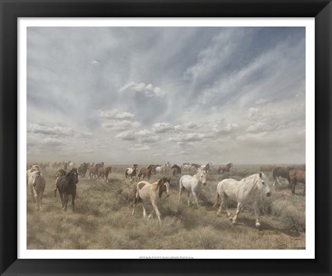 Framed Big Sky Print