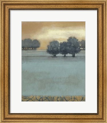 Framed Tranquil Landscape II Print