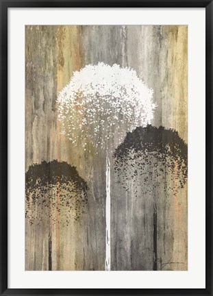 Framed Rustic Garden I Print
