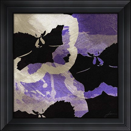 Framed Bloomer Tiles VII Print
