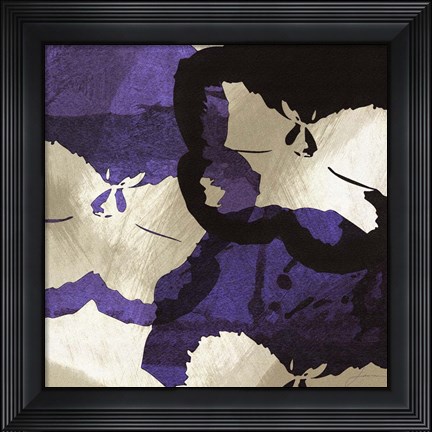 Framed Bloomer Tiles VIII Print