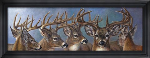 Framed Five Bucks Print