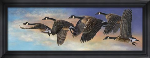 Framed Ascent Print