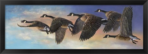 Framed Ascent Print