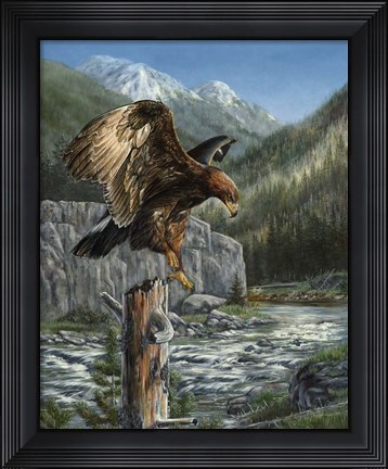 Framed Golden Glory Print