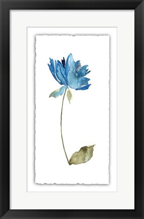 Framed Floral Watercolor VI Print