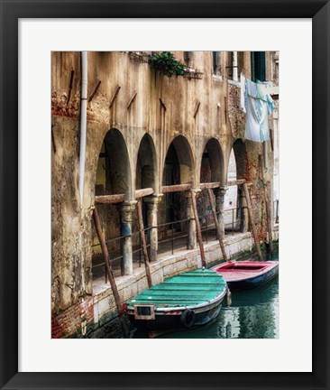 Framed Hanging Laundry Print