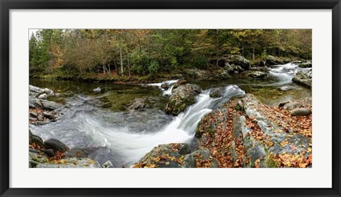 Framed River Panorama Print