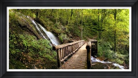 Framed Falls Panorama Print
