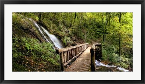 Framed Falls Panorama Print