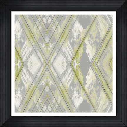 Framed Argyle Watercolor III Print