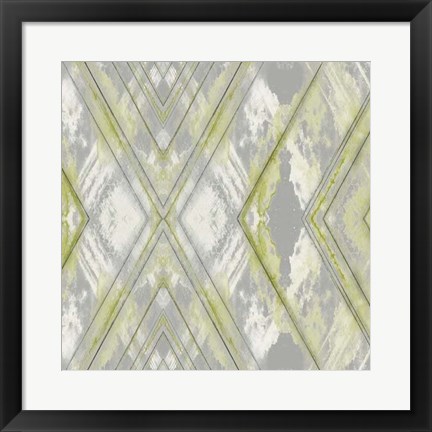Framed Argyle Watercolor III Print