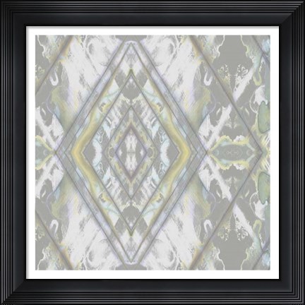 Framed Argyle Watercolor IV Print