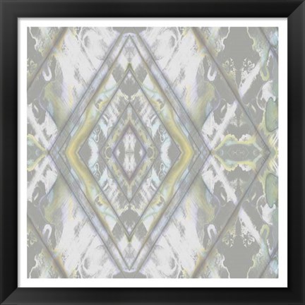 Framed Argyle Watercolor IV Print