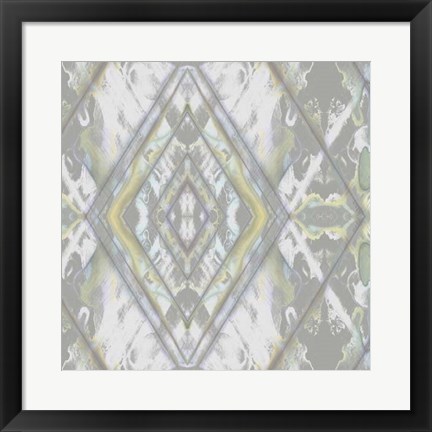 Framed Argyle Watercolor IV Print
