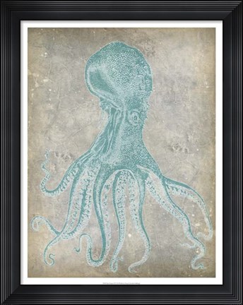 Framed Spa Octopus II Print