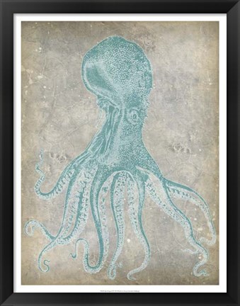 Framed Spa Octopus II Print