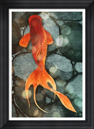 Framed Fantail II Print