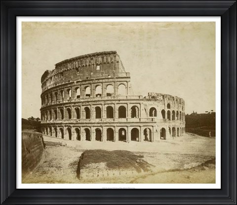 Framed Colosseum Print
