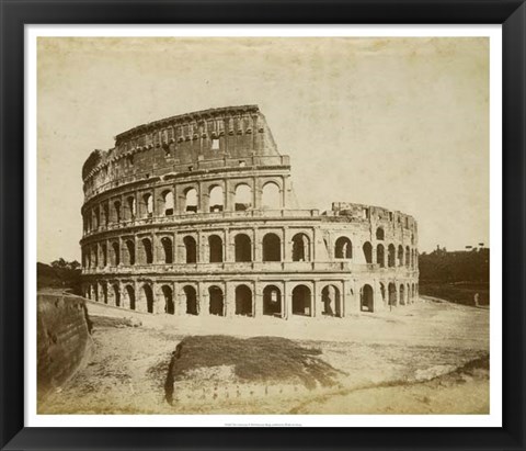 Framed Colosseum Print