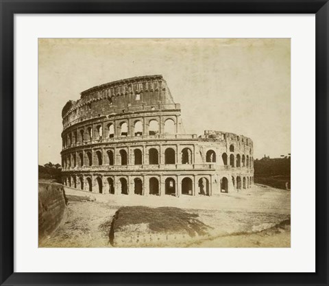 Framed Colosseum Print