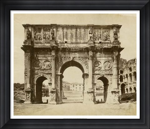 Framed Arch of Constantine Print