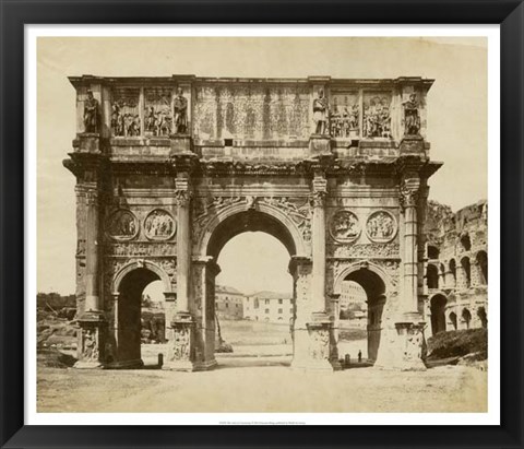 Framed Arch of Constantine Print