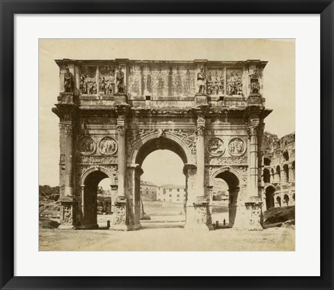 Framed Arch of Constantine Print