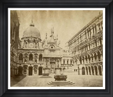 Framed Doge&#39;s Palace Print