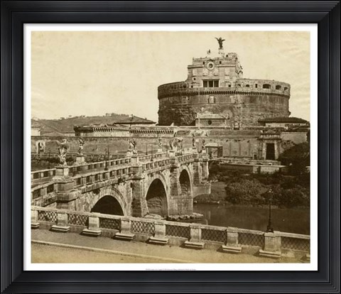 Framed Caste of St. Angelo Print
