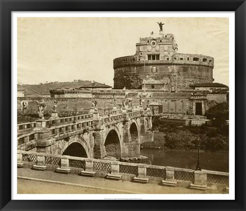 Framed Caste of St. Angelo Print