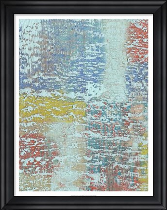 Framed Bold Textures I Print
